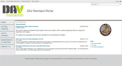 Desktop Screenshot of davmembersportal.org